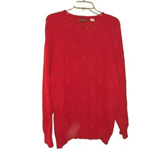 Saddlebred Cable Knit Sweater Size XL EUC